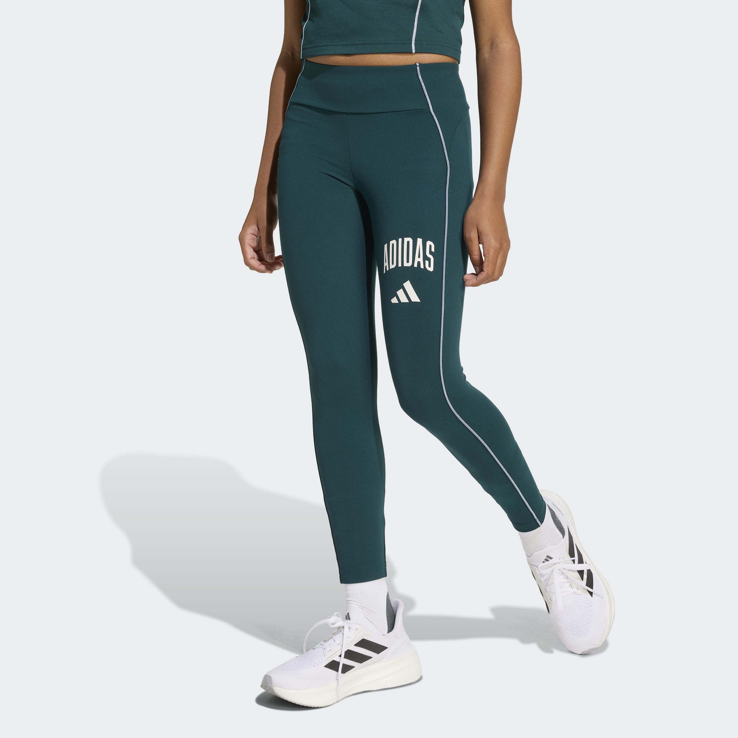 Train Essentials Collegiate Print Leggings Kids