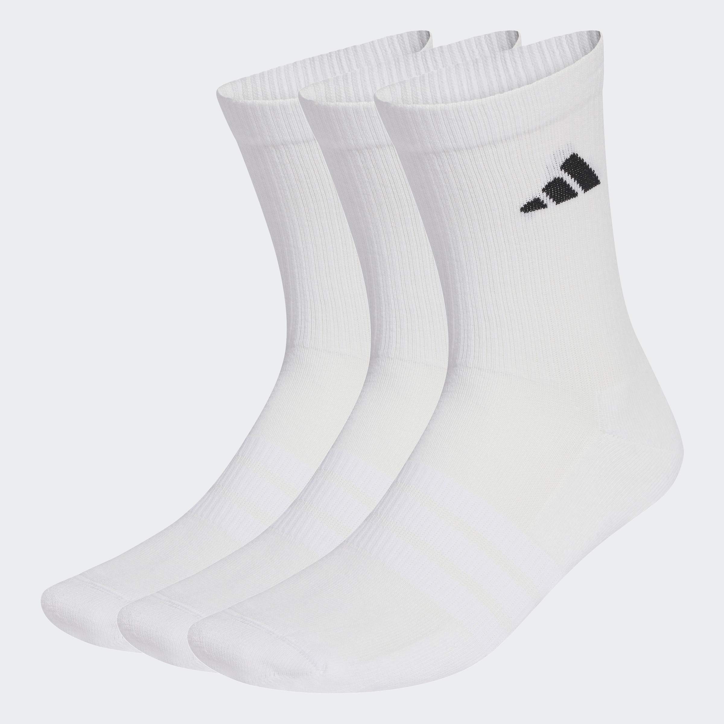 CUSHIONED SPORTSWEAR CREW SOCKS 3 PAIR PACK